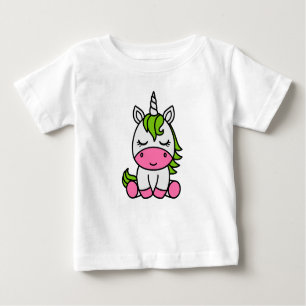 T-shirt Pour Bébé Petites filles Unicorn Pony
