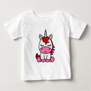 T-shirt Pour Bébé Petites filles Unicorn Pony