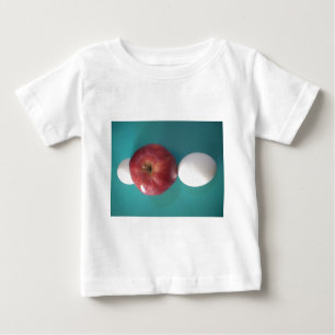 T-shirt Pour Bébé Petits-déjeuners copains : Deux oeufs $an Apple St