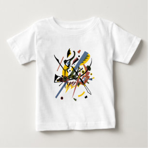 T-shirt Pour Bébé Petits mondes, Vassily Kandinsky en couleurs numér