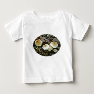 T-shirt Pour Bébé Petits Parasols Champignons en rondins