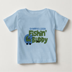 T-shirt Pour Bébé Peu d'ami de Fishin du grand-papa
