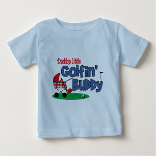 T-shirt Pour Bébé Peu d'ami de Golfin du papa