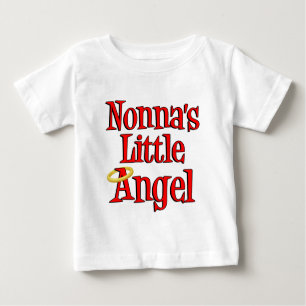 T-shirt Pour Bébé Peu d'ange de Nonna