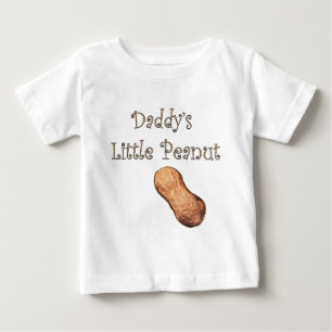 T-shirt Pour Bébé Peu d'arachide du papa