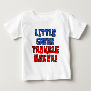 T-shirt Pour Bébé Peu de fabricant de problème grec