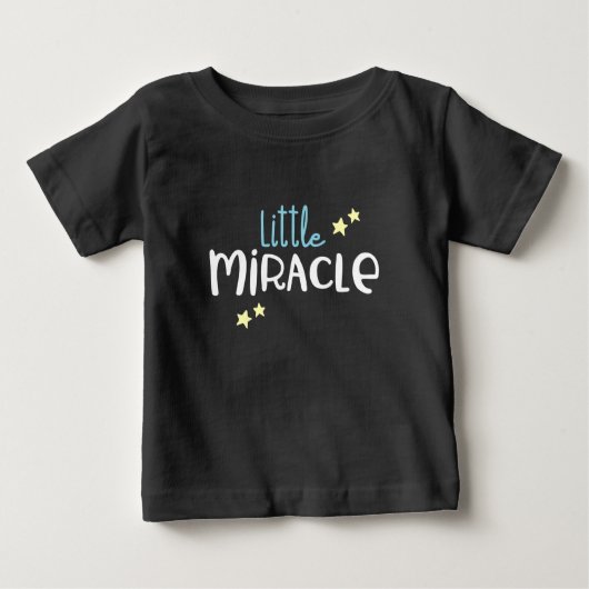 T-shirt Pour Bébé Peu de miracle (Devant)