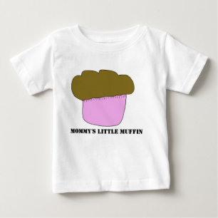 T-shirt Pour Bébé Peu de petit pain de la maman