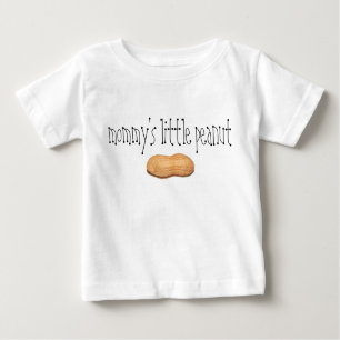 T-shirt Pour Bébé Peu de pièce en t de l'arachide de la maman