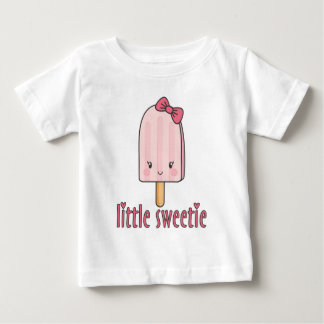 T-shirt Pour Bébé Peu de Popsicle de bonbon
