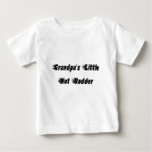 T-shirt Pour Bébé Peu de Rodder chaud du grand-papa (Devant)
