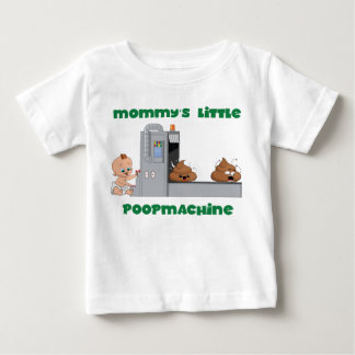 T-shirt Pour Bébé Peu de T-shirt de bébé de machine de la dunette de