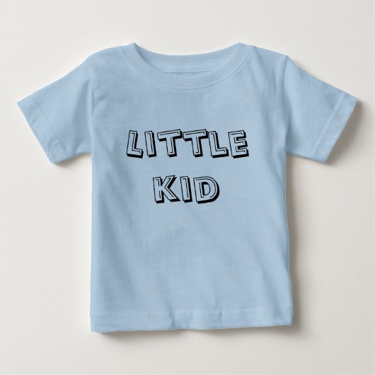 T-shirt Pour Bébé Peu d'enfant (Devant)