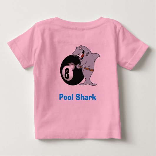 T-shirt Pour Bébé Peu du papa… (Dos)