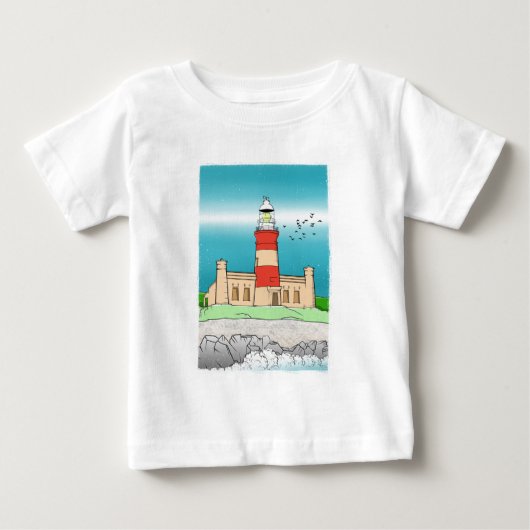 T-shirt Pour Bébé Phare du Cap Agulhas SHIRT AMAZON (Devant)