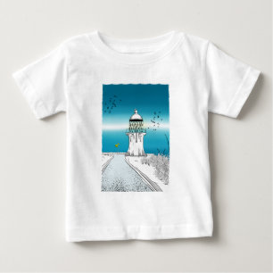 T-shirt Pour Bébé Phare du Cap Reinga Northland NZ