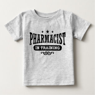 T-shirt Pour Bébé Pharmacien En Formation