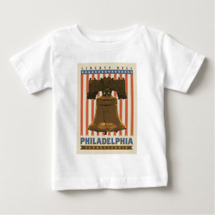 T-shirt Pour Bébé Philadelphie Liberty Bell