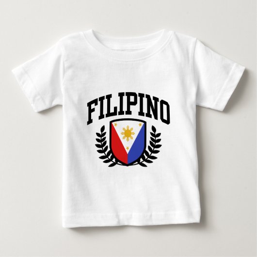 T-shirt Pour Bébé Philippin (Devant)