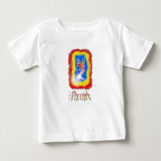 T-shirt Pour Bébé Phoenix (Devant)