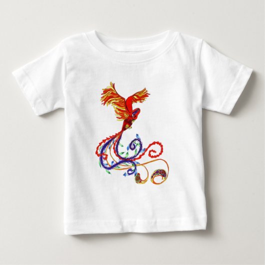 T-shirt Pour Bébé Phoenix (Devant)