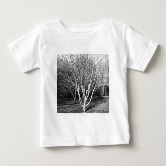 T-shirt Pour Bébé Photo carré - Arbre (Devant)