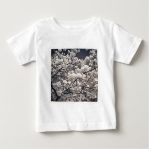 T-shirt Pour Bébé Photo carré - Fleur de cerisier