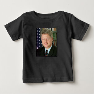 T-shirt Pour Bébé Photo de la Maison Blanche du président Bill Clint