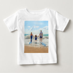 T-shirt Pour Bébé Photo personnalisée T-shirt bébé Votre cadeau phot