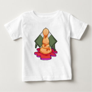 T-shirt Pour Bébé Pièce d'échecs Pawn