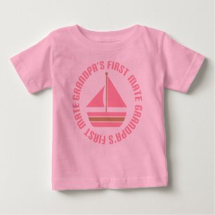 T-shirt Pour Bébé Pièce en t de cadeau de navigation du premier