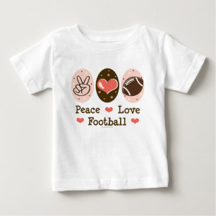 T-shirt Pour Bébé Pièce en t de douille de bébé du football d'amo