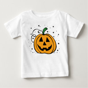 T-shirt Pour Bébé Pièce en t de nourrisson de citrouille