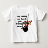 T-shirt Pour Bébé Pièce en t de RollerMom (Devant)