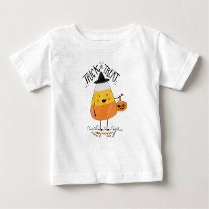 T-shirt Pour Bébé Pièce en t de ruche de Halloween   de bonbons au
