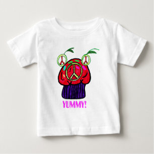 T-shirt Pour Bébé Pièce en t délicieuse d'enfants de petit gâteau