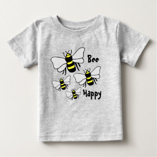 T-shirt Pour Bébé Pièce en t heureuse d'enfant en bas âge de