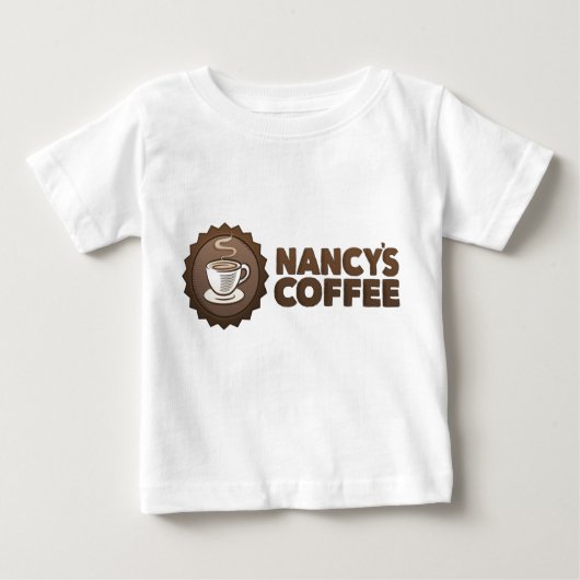 T-shirt Pour Bébé Pièce en t infantile (Devant)