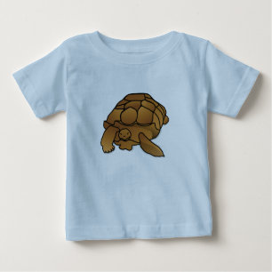 T-shirt Pour Bébé Pièce en t terrible de bébé de tortue