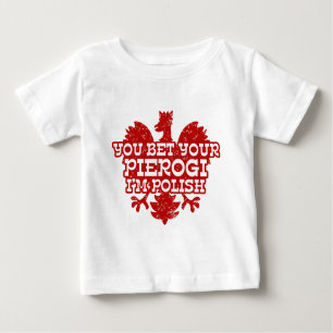 T-shirt Pour Bébé Pierogi polonais