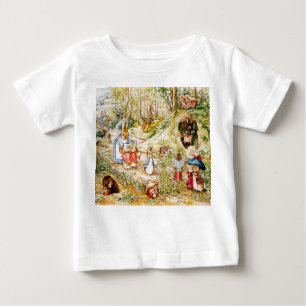 T-shirt Pour Bébé Pierre le lapin