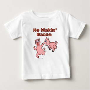 T-shirt Pour Bébé Piglet de porc sans boulangerie