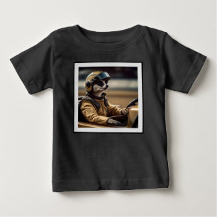 T-shirt Pour Bébé Pilote de voiture de course professionnelle Meerka
