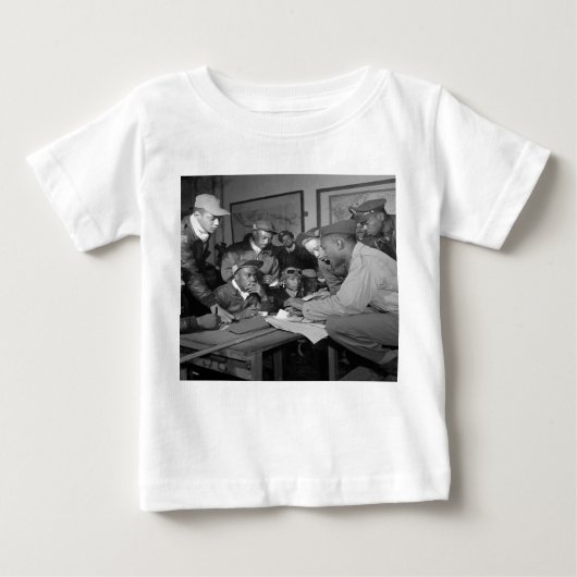 T-shirt Pour Bébé Pilotes de groupe de combattant d'aviateurs de (Devant)