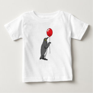 T-shirt Pour Bébé Pingouin avec ballon