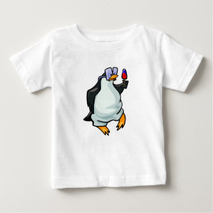 T-shirt Pour Bébé Pingouin dodu