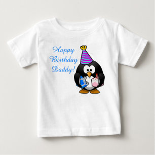 T-shirt Pour Bébé Pingouin mignon fait sur commande de bébé de pap