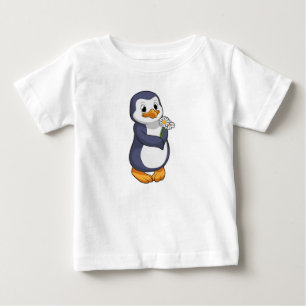 T-shirt Pour Bébé Pingouin with Daisy