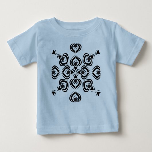 T-shirt Pour Bébé Pique (Devant)