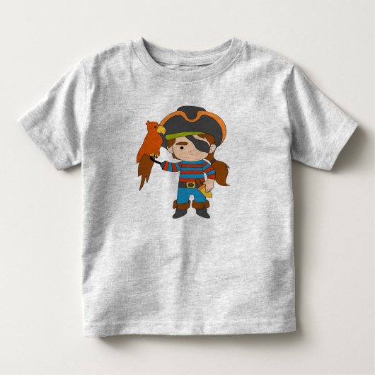 T-shirt pour bébé - Pirate (Devant)